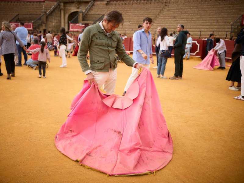 Jornadas de puertas abiertas y de toreo de salón en la plaza de toros de Córdoba