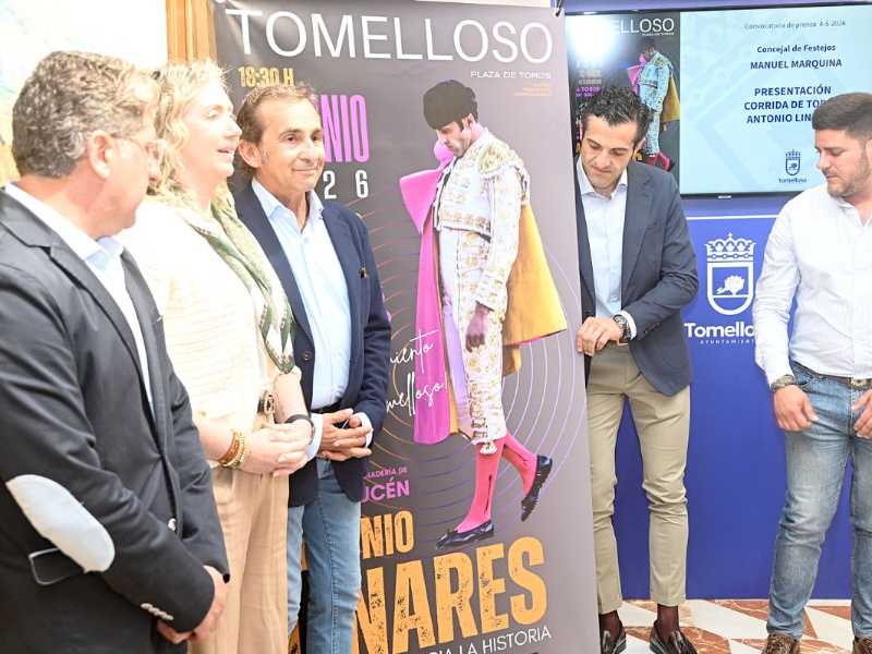 Presentada la corrida de Antonio Linares con seis toros para celebrar sus diez años de alternativa