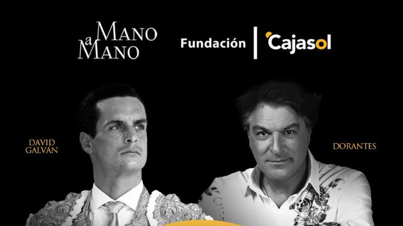 David Galván y Dorantes, en los Mano a mano de la Fundación Cajasol