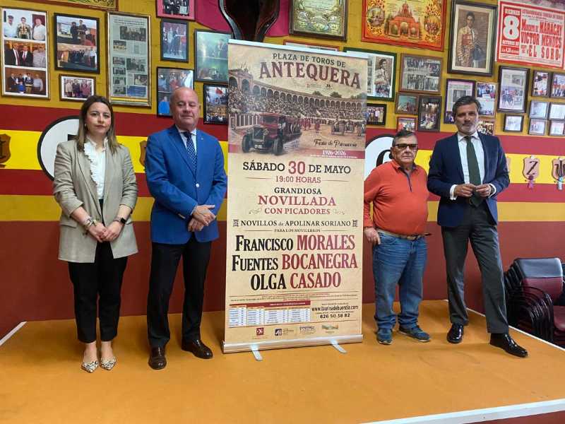 Novillada con picadores para la Feria de Primavera de Antequera