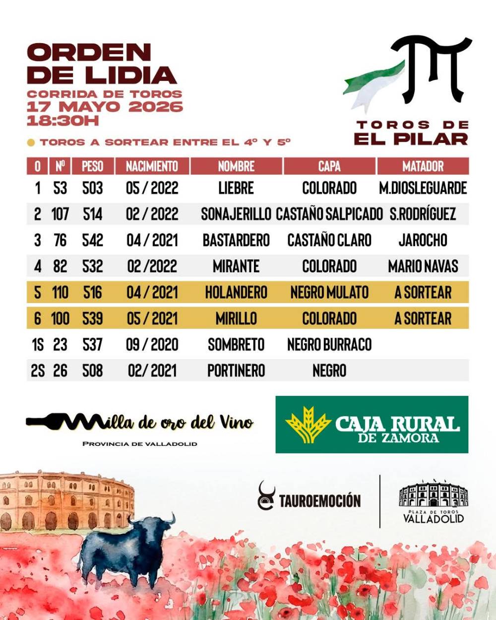 Orden de Lidia