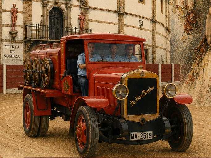 La Primavera Taurina de Antequera conmemora el centenario de su emblemático camión de riego