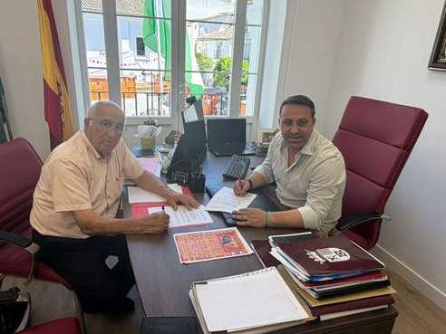Sellado el acuerdo entre la AAET “Pedro Romero” y el Ayuntamiento de Ubrique para celebrar en la localidad el XXVII Encuentro Andaluz de Escuelas Taurinas